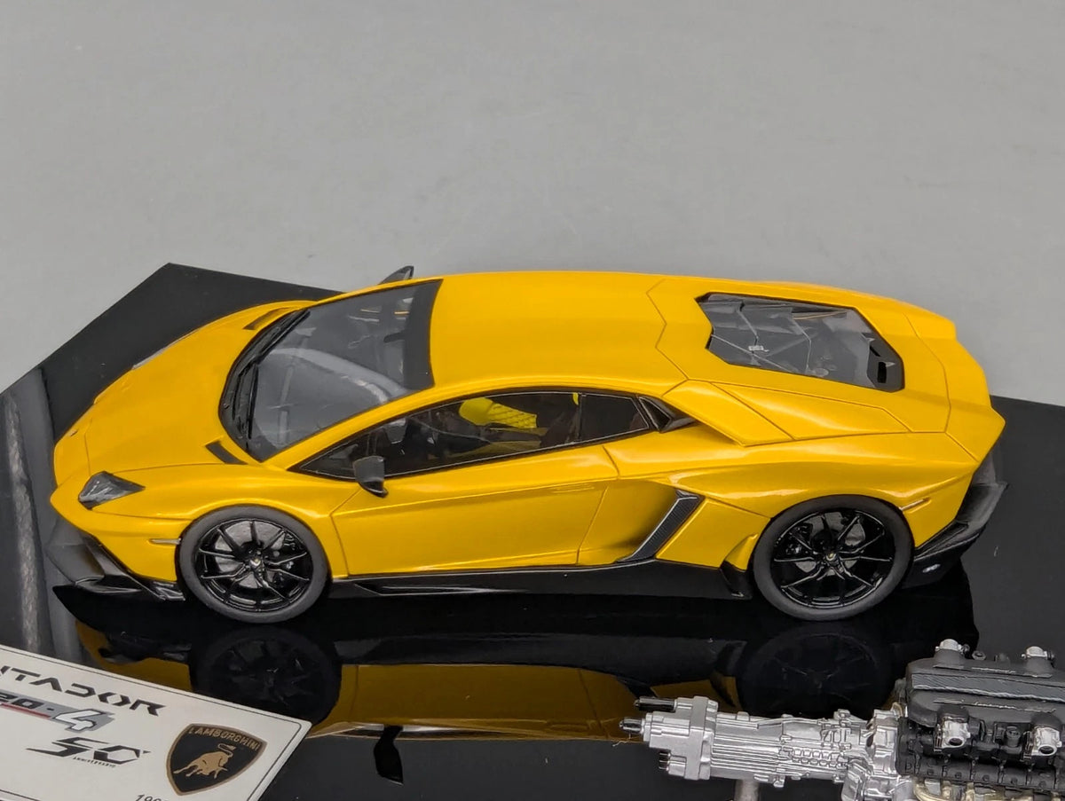 Eidolon Make Up 1:43 Lamborghini Aventador LP720-4 50. Annivers. Engine Set OVP