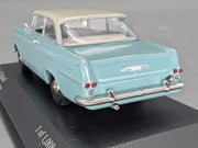 Modellautos 1:43 Minichamps Opel Rekord P2 1960 Blau Grau mit OVP