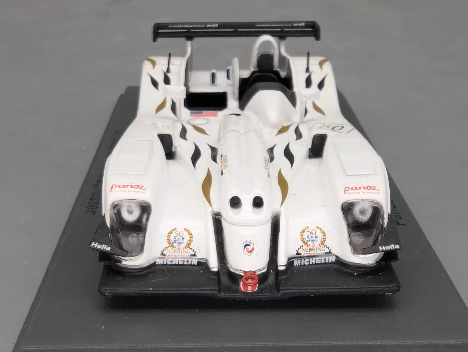 Modellautos 1:43 Spark Panoz LMP07 Sebring 2002 #50 mit OVP