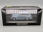 Modellautos 1:43 Minichamps Opel Olympia 1952 Irischgrau mit OVP