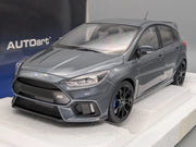 Modellautos 1:18 AUTOart 72954 Ford Focus RS 2016 Stealth Grey mit OVP