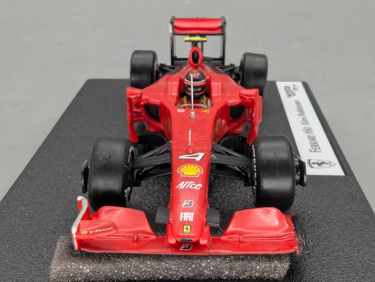 Modellautos 1:43 Hot Wheels Racing Ferrari F60 #4 Kimi Raikkönen mit OVP