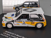 Modellautos 1:43 Universal Hobbies Renault Maxi Turbo 1966 #5 Sainz Boto Vitrine