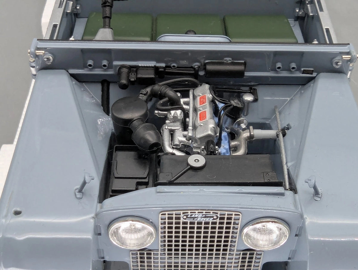 Modellautos 1:18 Minichamps Land Rover 1949 Grau mit OVP