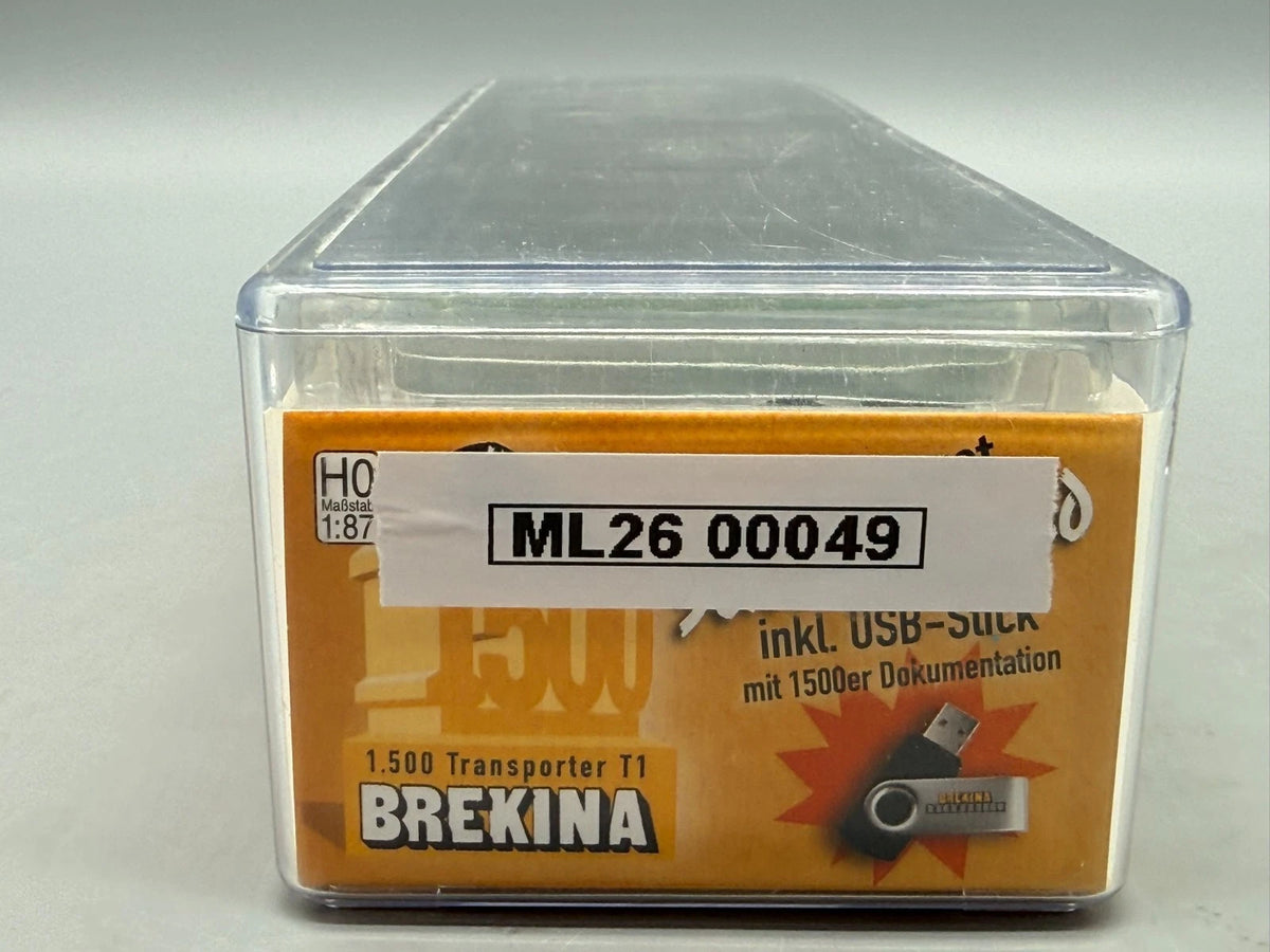 Lkw Modell 1:87 Brekina Scheunenfund Jubiläumsset 1500 Brekina Bulli T1 OVP