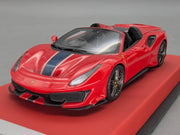 Modellautos 1:43 BBR Concept43 Ferrari 488 Pista Spider RHD Rot Ltd 01/20 OVP