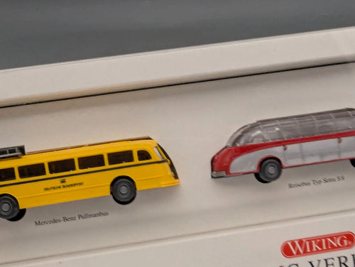 Bus Modelle HO 1:87 Wiking 50 Jahre Wiking-Verkehrsmodelle mit OVP