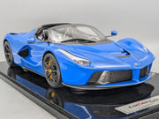 Modellautos 1:12 BBR Ferrari LaFerrari Aperta Azzurro Dino Ltd 05/05 Vitrine OVP