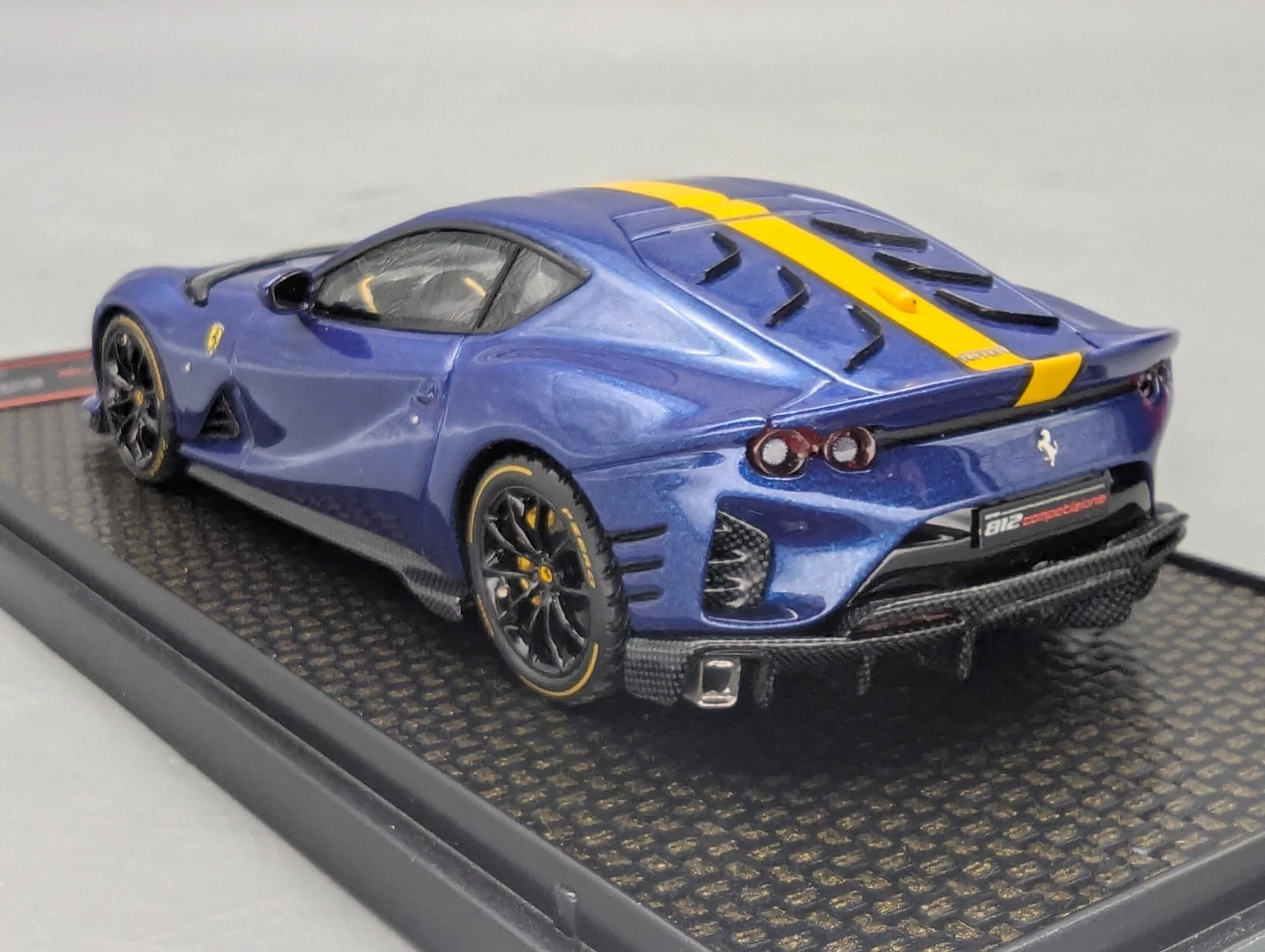 Modellautos 1:43 BBR Concept43 Ferrari 812 Competizione Blue TdF 10/48 mit OVP