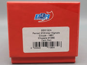 Modellautos 1:43 BBR Ferrari 212 Inter Vignale Coupe 1951 Dark Red #0135E in OVP