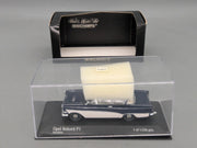 Modellautos 1:43 Minichamps Opel Rekord P1 1958 Royalblau Dark Blue Blau mit OVP