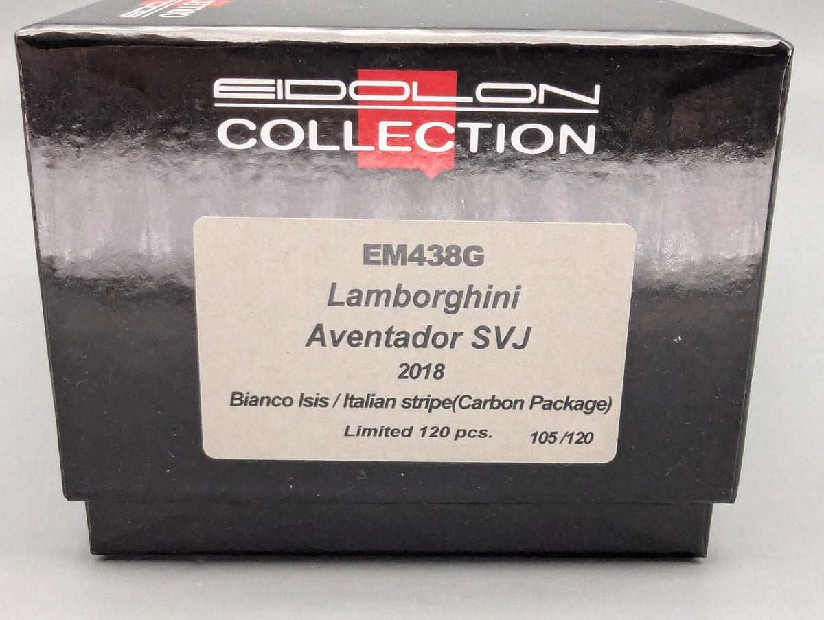 Eidolon Make Up 1:43 Lamborghini Aventador SVJ 2018 Limited 105/120 Weiß OVP