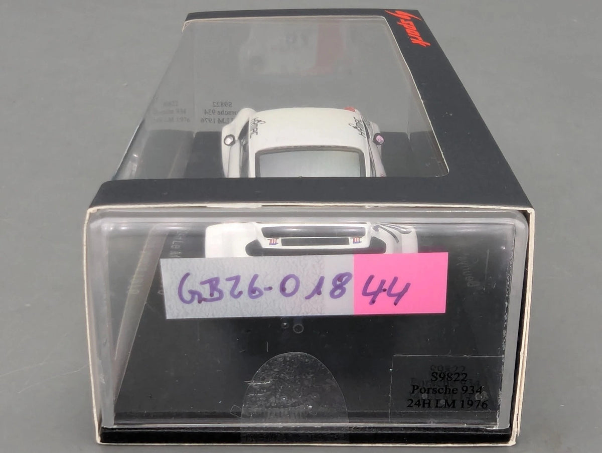Modellautos 1:43 Spark S9822 Porsche 934 24h Le Mans 1976 #70 OVP