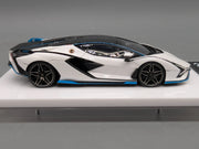 Eidolon Make Up 1:43 Lamborghini Sian FKP 37 with Stripe 2019 Bianco 76/100 OVP