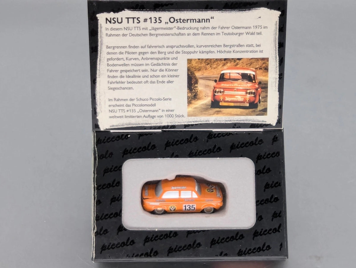 Modellautos 1:90 Schuco Piccolo NSU TTS #135 Ostermann mit OVP