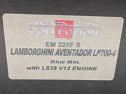 Eidolon Make Up 1:43 Lamborghini Aventador LP700-4 2011 Engine Set Blue Met. OVP