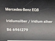 Modellautos 1:18 NZG Mercedes Benz EQB Iridiumsilber mit Dealer OVP