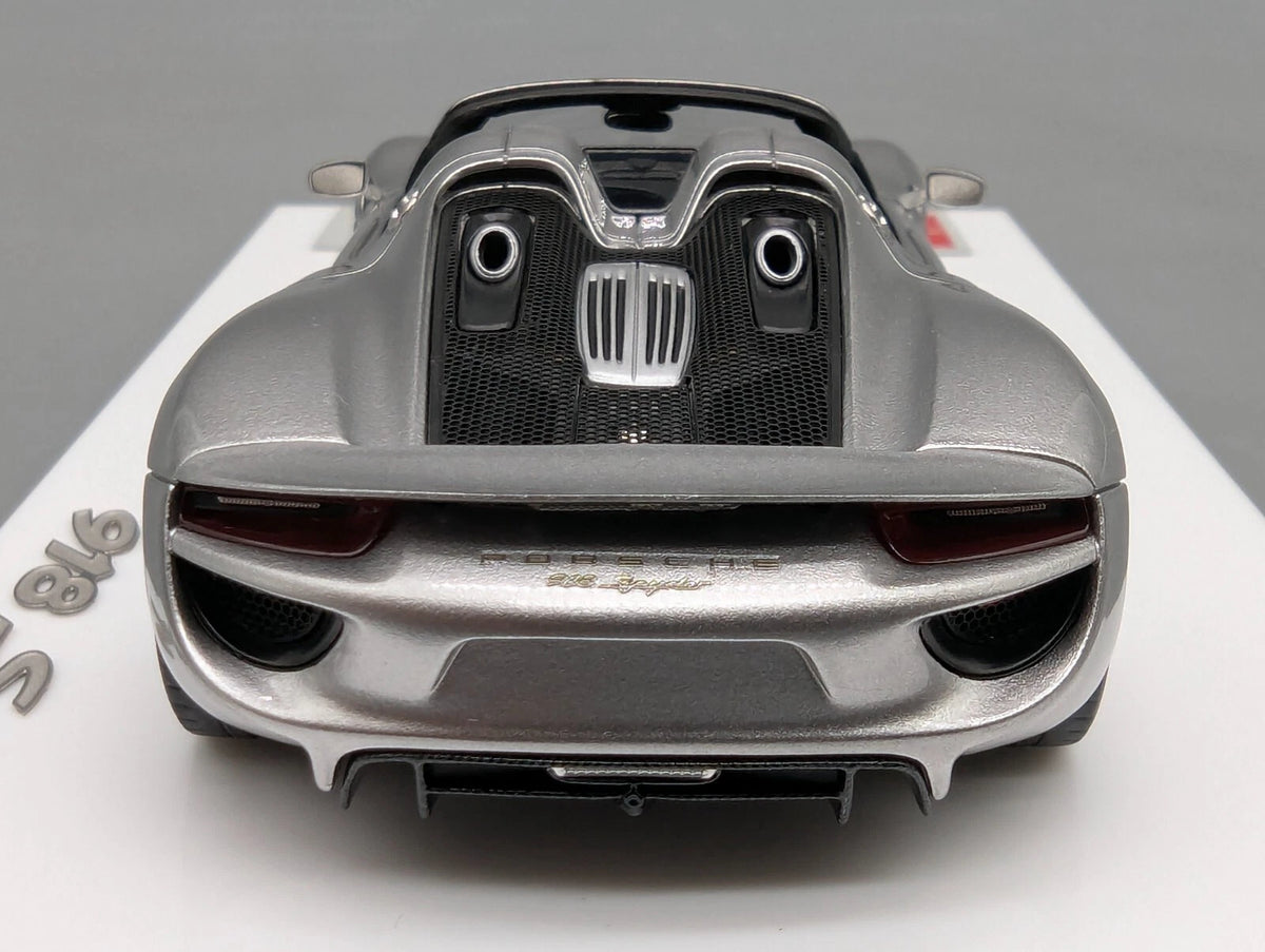 Eidolon Make Up 1:43 Porsche 918 Spyder GT Silver Metallic mit Vitine und OVP