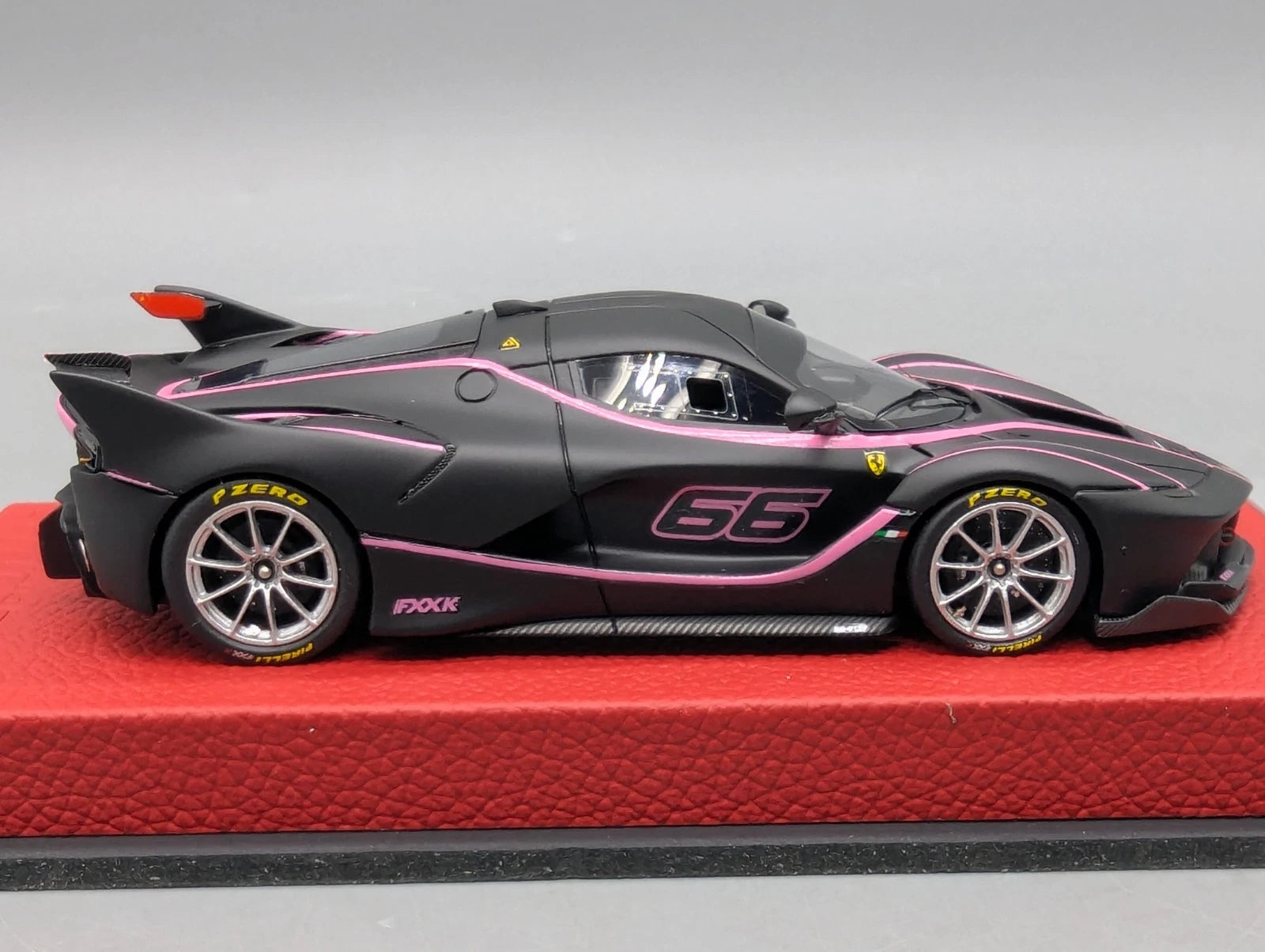 Modellautos 1:43 BBR Concept43 Ferrari FXX-K #66 Nero Matt Ltd 20/20 OVP