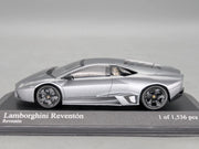 Modellautos 1:43 Minichamps Lamborghini Reventon 2007 Matt Grey Grau mit OVP