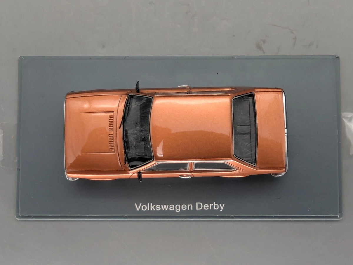 Modellautos 1:43 Neo Scale Models Volkswagen VW Derby GLS Kupfer Met. mit OVP
