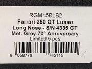Modellautos 1:43 BBR Ferrari 250 GT Lusso Long Nose Ltd 01/05 Ungeöffnet in OVP