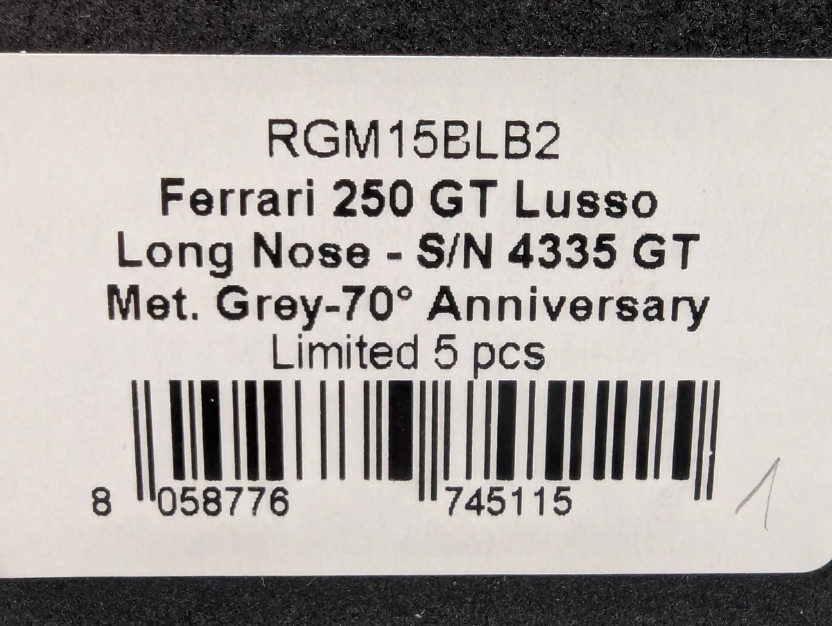 Modellautos 1:43 BBR Ferrari 250 GT Lusso Long Nose Ltd 01/05 Ungeöffnet in OVP