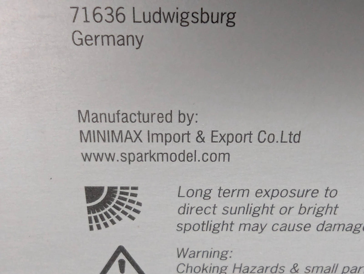Modellautos 1:43 Spark Porsche 919 Hybrid #1 mit WAP Dealer OVP