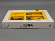 LKW Modell H0 1:87 Brekina Serie 5 Historische Post Fahrzeuge DBP 3-tlg Set OVP