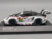 Modellautos 1:43 IXO Porsche 911 RSR WEC 8h Bahrain 2022 #91 Bruni Lietz mit OVP
