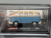 Modellautos 1:72 Schuco Tchibo 6-teiliges Set mit Vitrinen und OVP