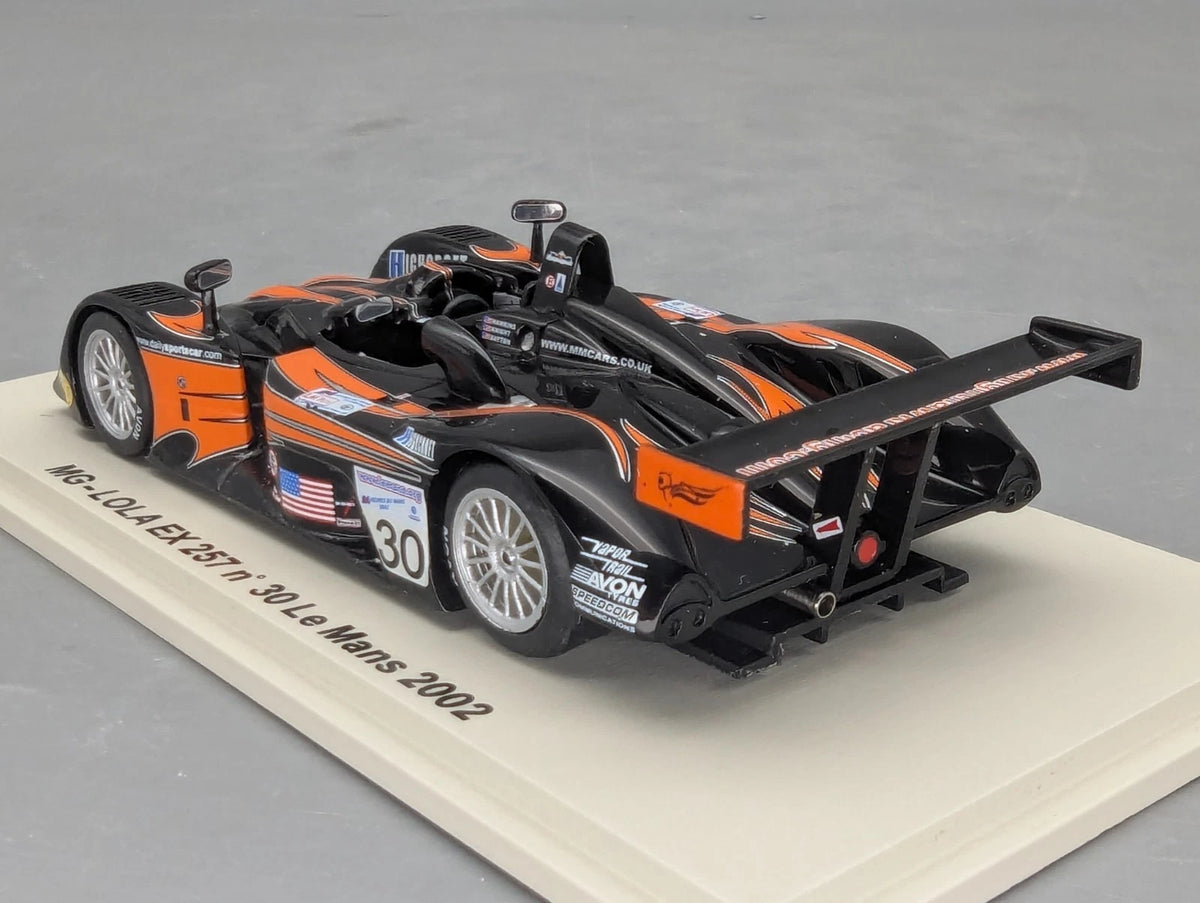 Modellautos 1:43 Spark MG Lola EX 257 24h Le Mans 2002 #30 mit OVP