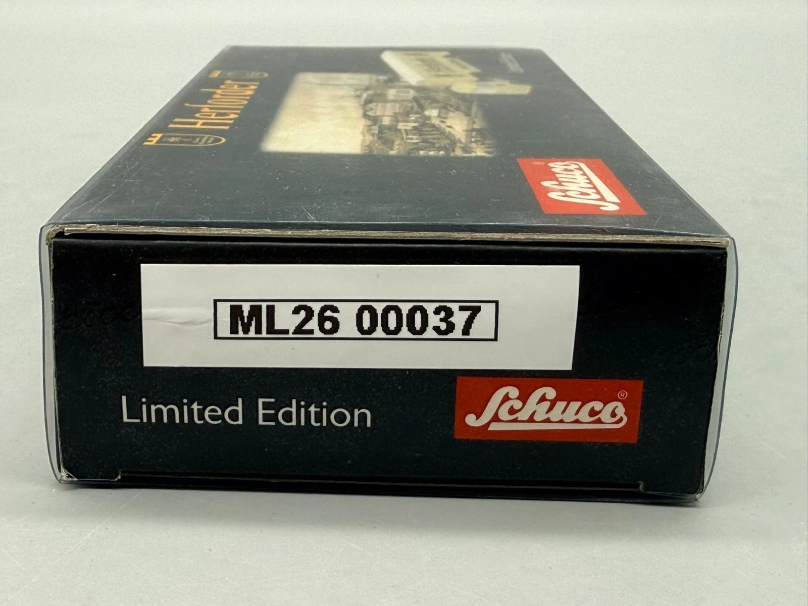 Modellautos 1:90 Schuco Piccolo 2er-Set LKW mit Anhänger Herforder in OVP