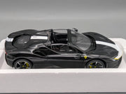 Modellautos 1:18 Bburago Ferrari SF90 Spider Assetto Fiorano Schwarz mit OVP