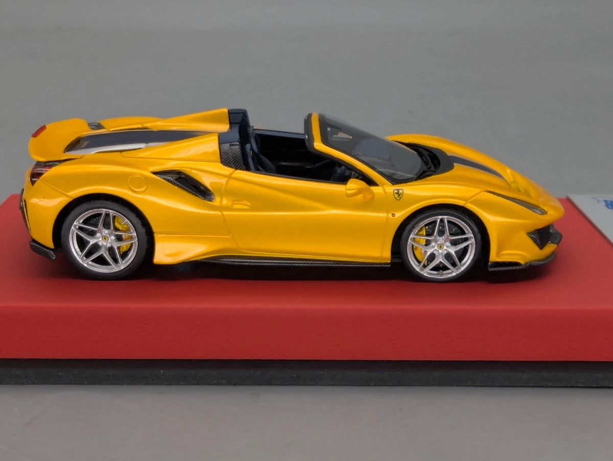 Modellautos 1:43 BBR Concept43 Ferrari 488 Pista Spider RHD Giallo Ltd 01/20 OVP