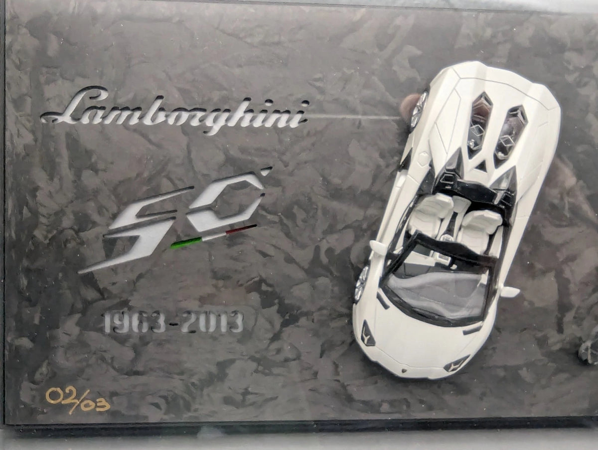 Modellautos 1:43 MR Lamborghini Aventador LP700-4 50° Anniversario Ltd 2/3 OVP