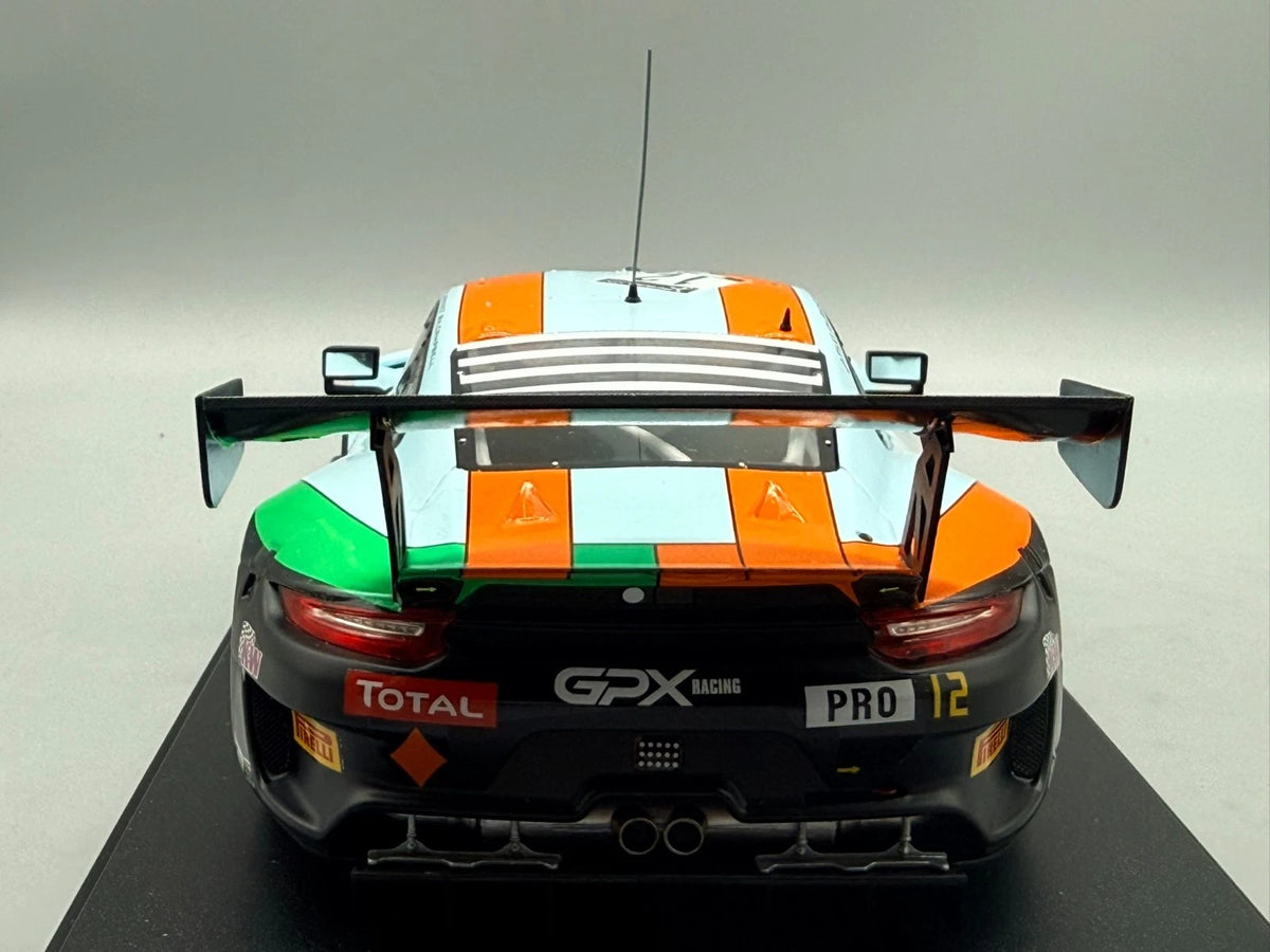 Modellautos 1:18 Ixo Porsche 911 GT3 R Spa 24h 2020 #12 mit OVP