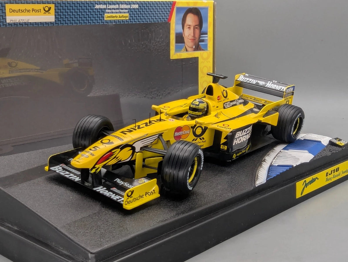 Modellautos 1:18 Hot Wheels Racing 2000 Jordan EJ10 #5 H. H. Frentzen mit OVP