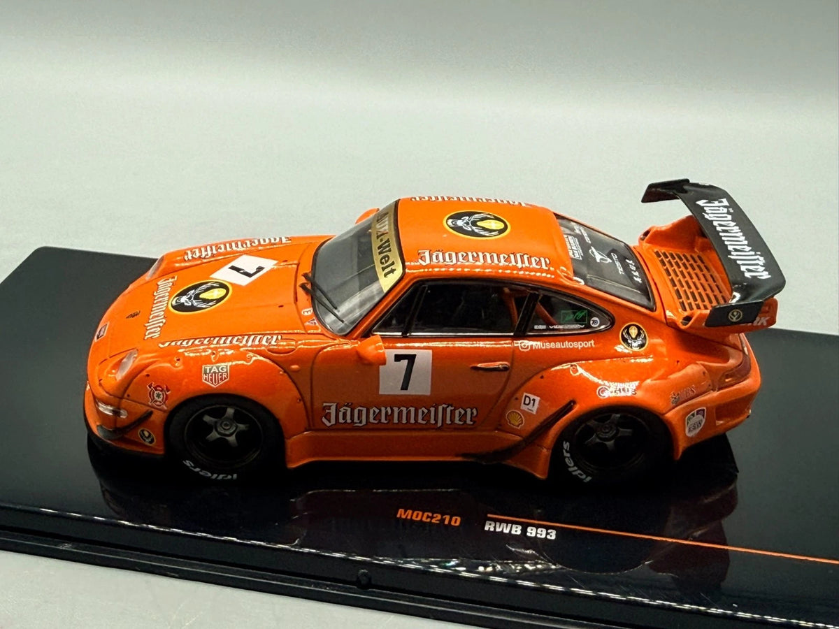 Modellautos 1:43 Ixo Porsche RWB 993 #7 mit OVP