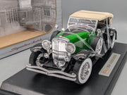 Modellautos 1:18 Signature Models SIG18110 1934 Duesenberg Grün mit OVP