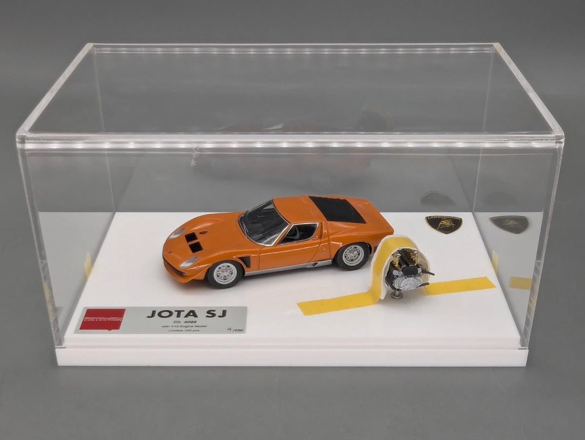 Eidolon Make Up 1:43 Lamborghini Jota SJ Orange Engine Set Ltd 4/100 mit OVP