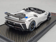 Modellautos 1:43 BBR Concept43 Ferrari SF90 XX Spider Ltd 05/30 Argento NB OVP
