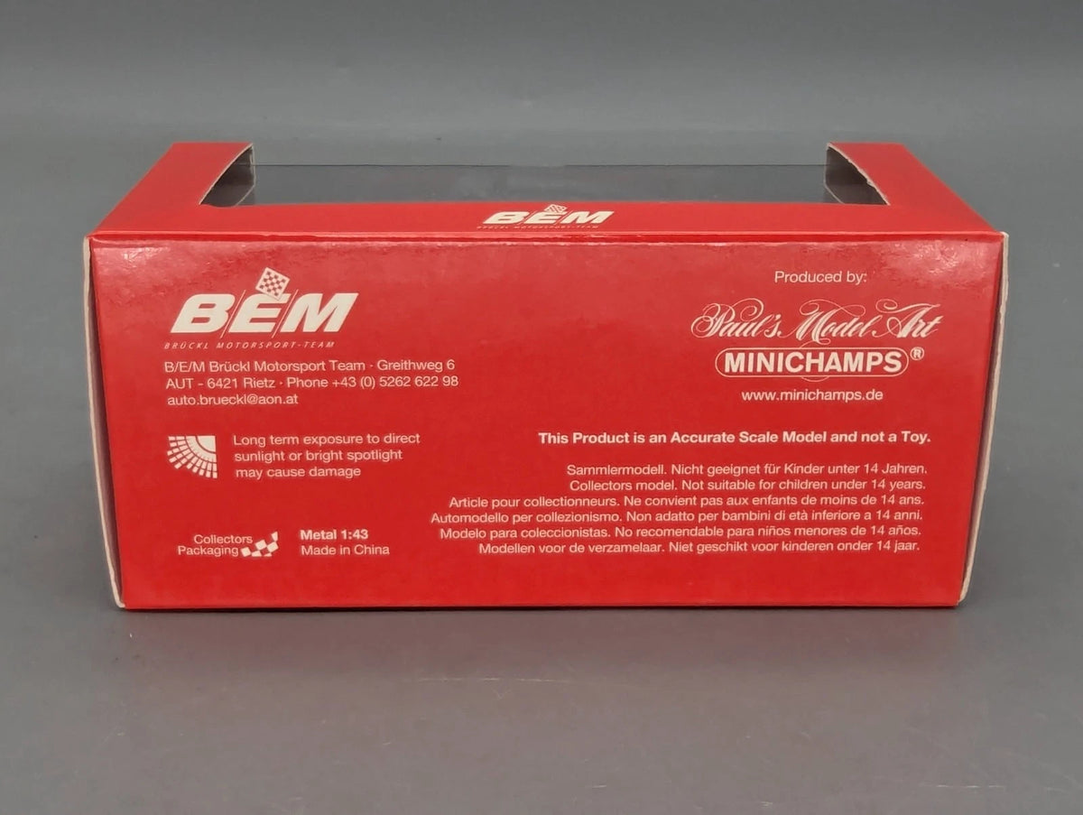 Modellautos 1:43 Minichamps Porsche 911 GT3 Carrera Cup 2006 #24 M. Brückl OVP