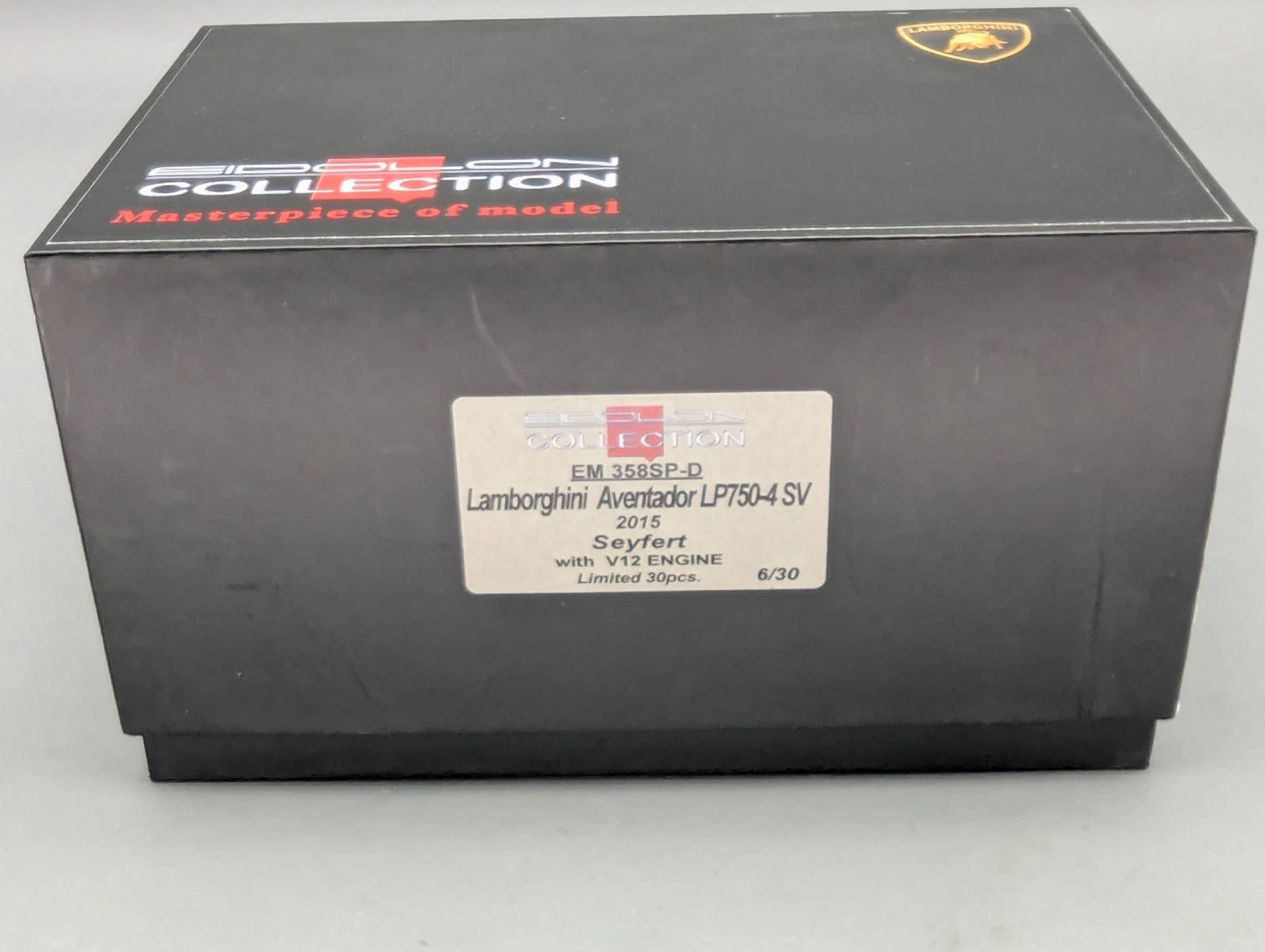 Eidolon Make Up 1:43 Lamborghini Aventador LP750-4 SV 2015 Engine Set 06/30 OVP