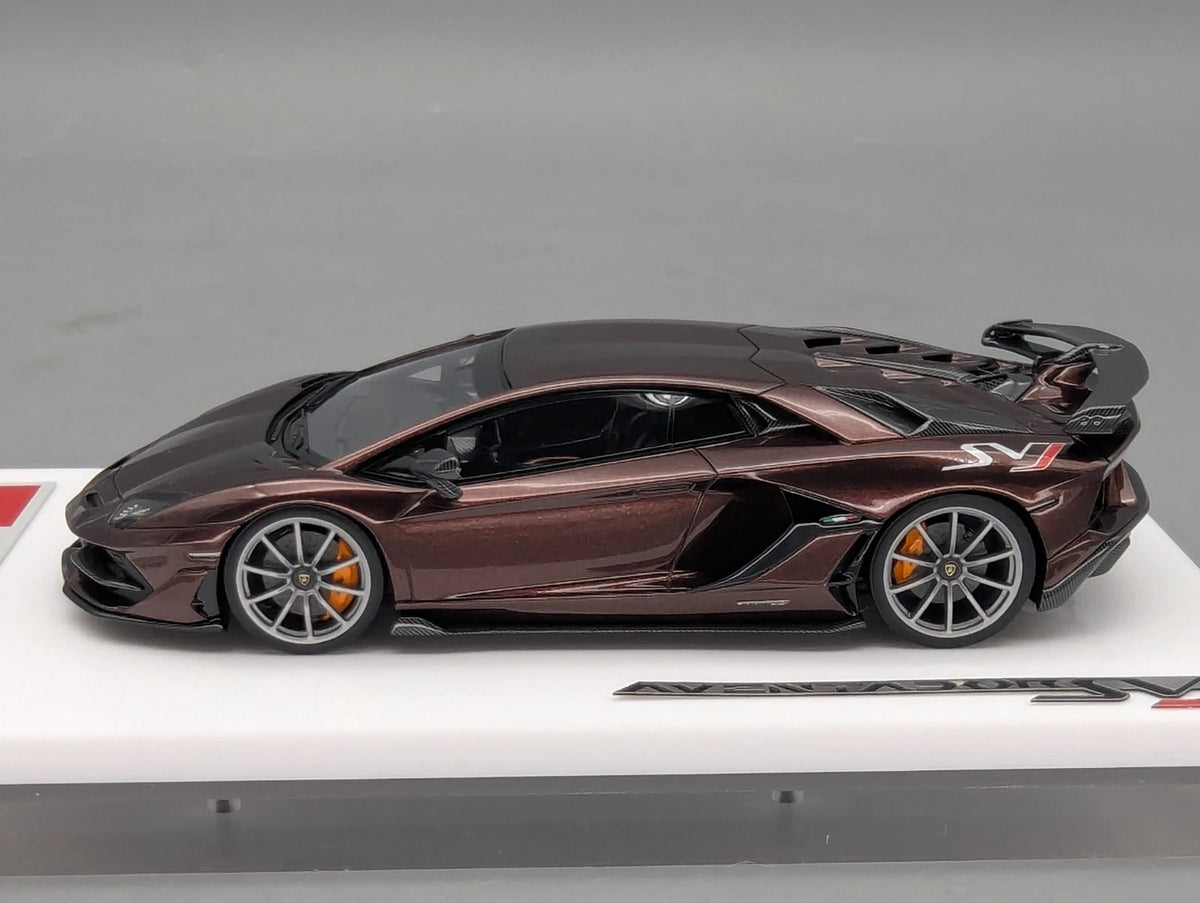 Eidolon Make Up 1:43 Lamborghini Aventador SVJ 2018 Marrone Eklip. Ltd 38/50 OVP