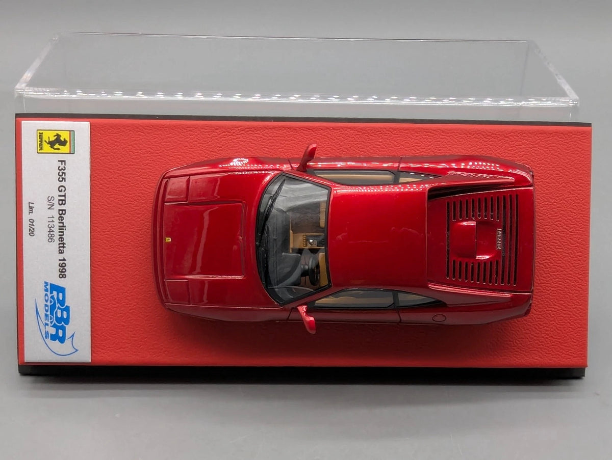 Modellautos 1:43 BBR Concept43 Ferrari 355 GTB Berlinetta 1998 01/20 in OVP