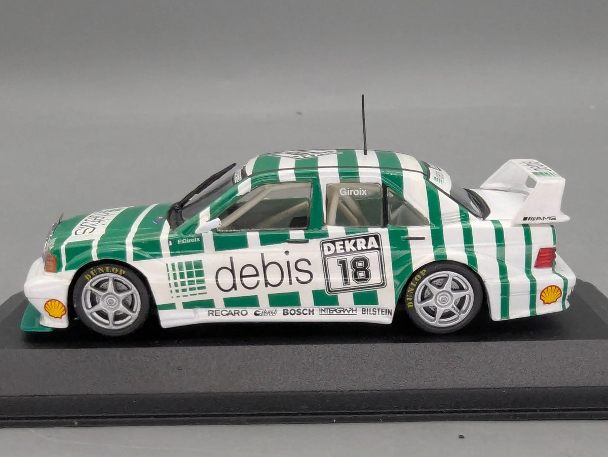 Modellautos 1:43 Minichamps Mercedes Benz 190 E Evo 2 #18 Giroix mit OVP