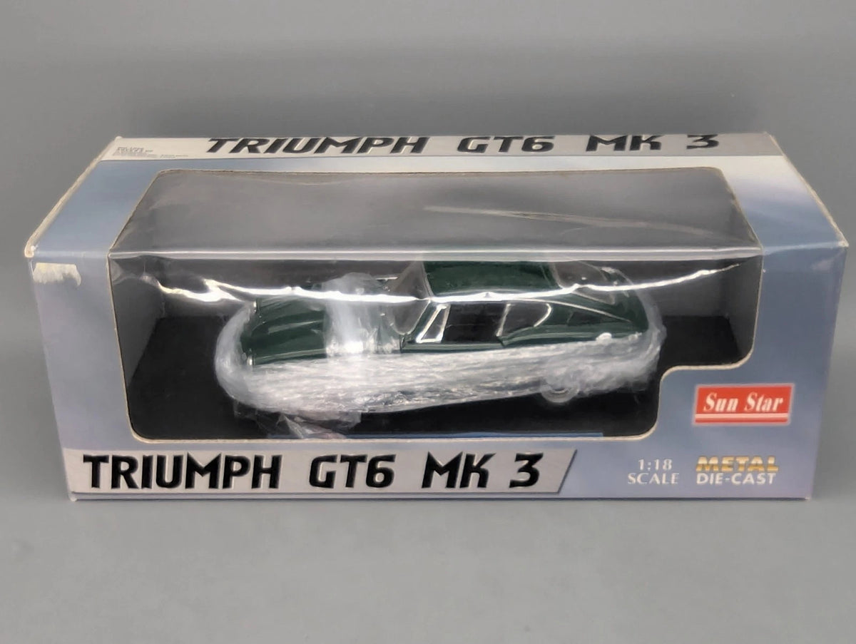 Modellautos 1:18 Sun Star Triumph GT6 MK 3 British Racing Green mit OVP
