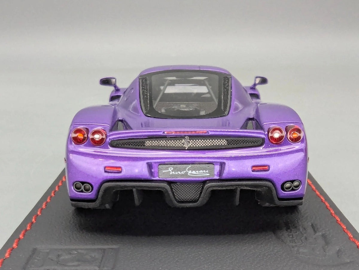 Modellautos 1:43 BBR Deluxe Calsito Ferrari Enzo Mica Violet Gloss Ltd 24/35 OVP