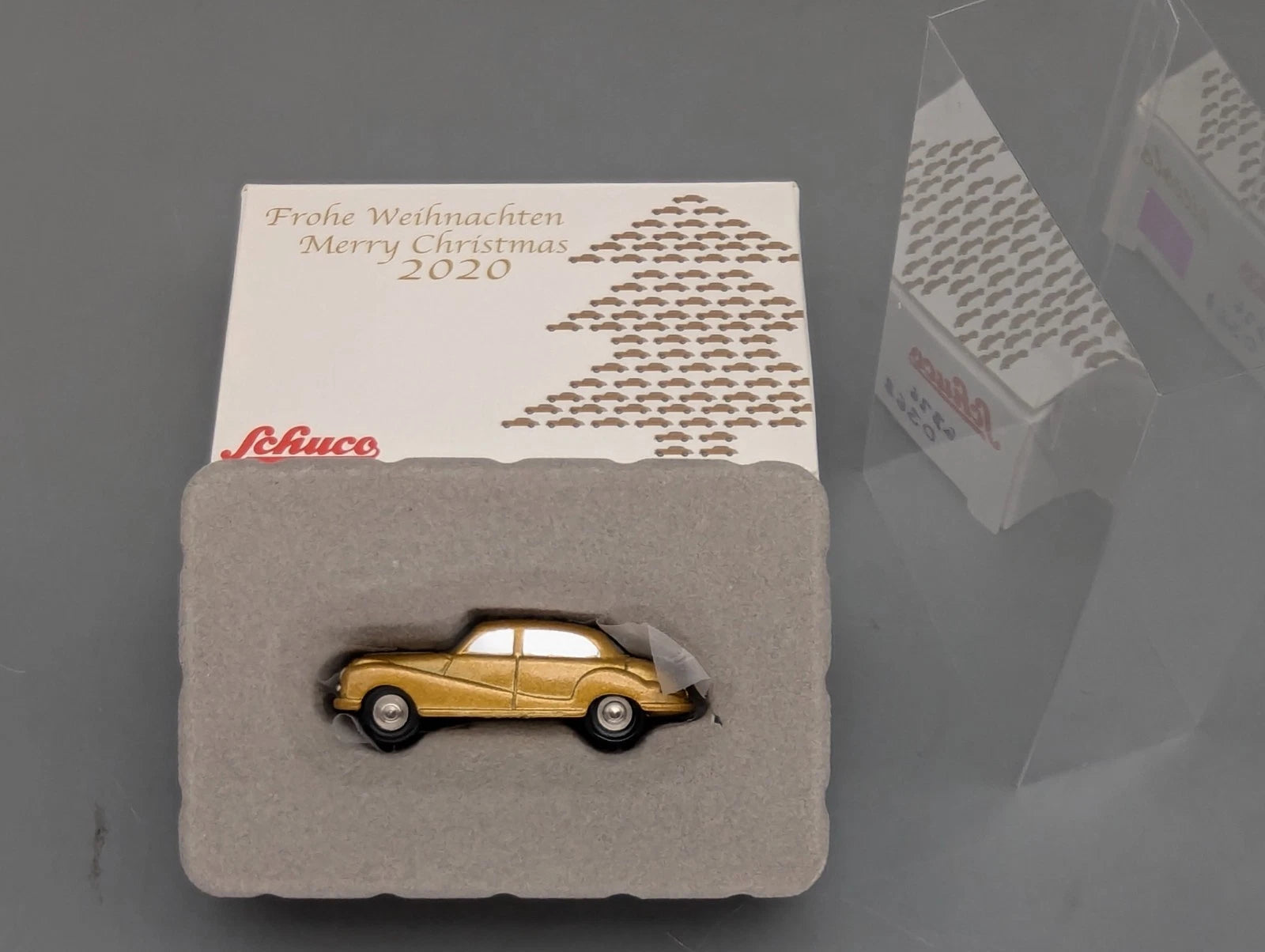 Modellautos 1:90 Schuco Piccolo BMW 502 Weihnachten 2020 in OVP